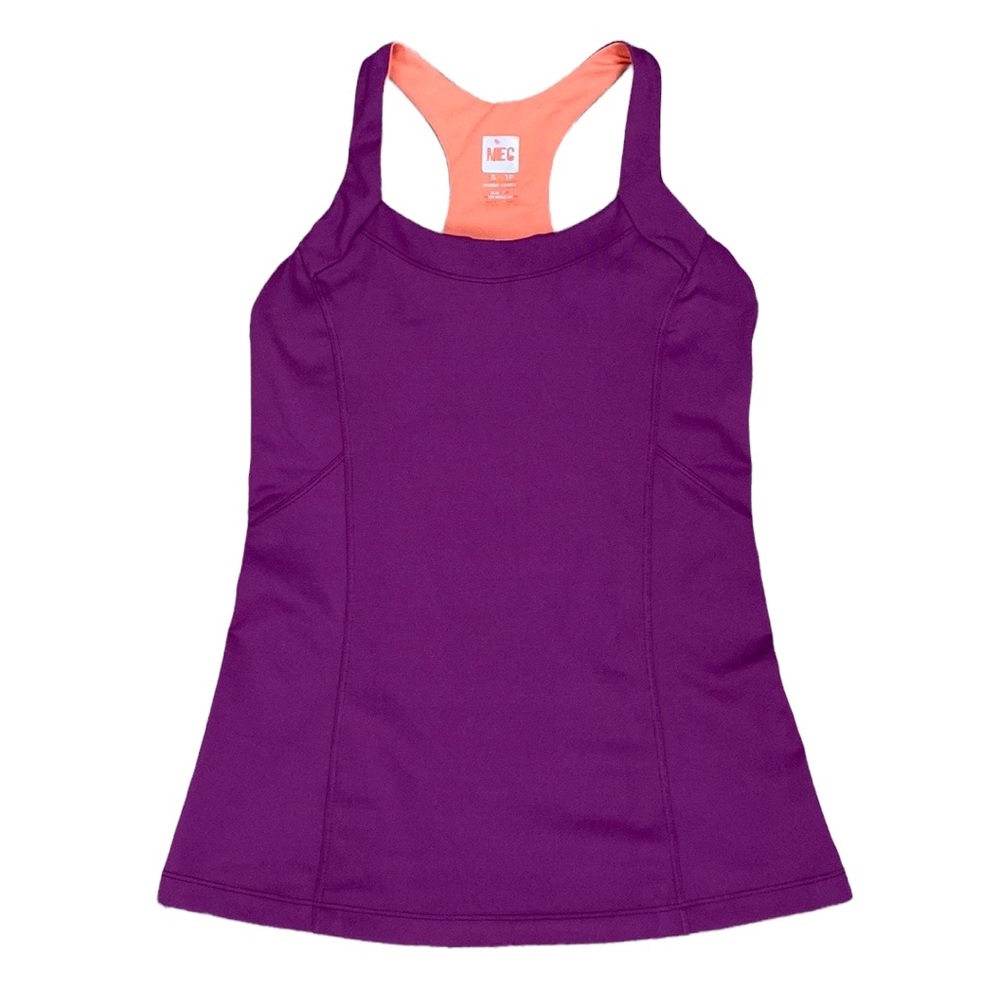 MEC Workout Top Reflective with Built in Bra